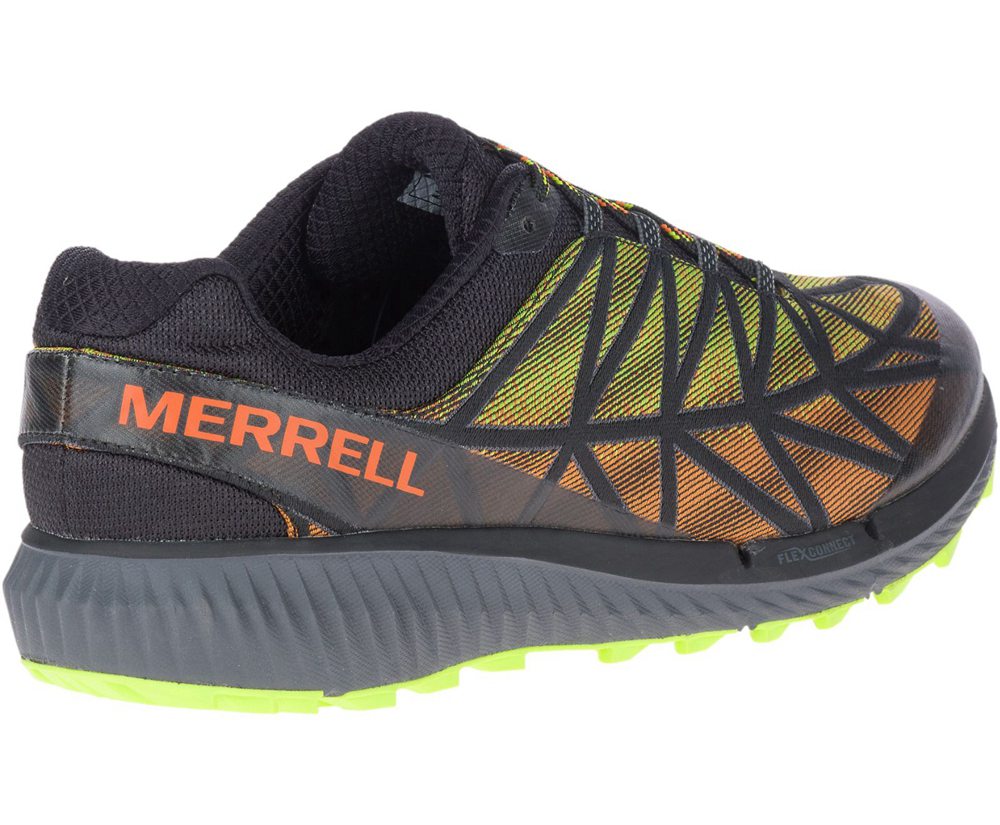 Merrell Sneakers Black/Green - Agility Synthesis 2 - Mens 87AQUDZOB